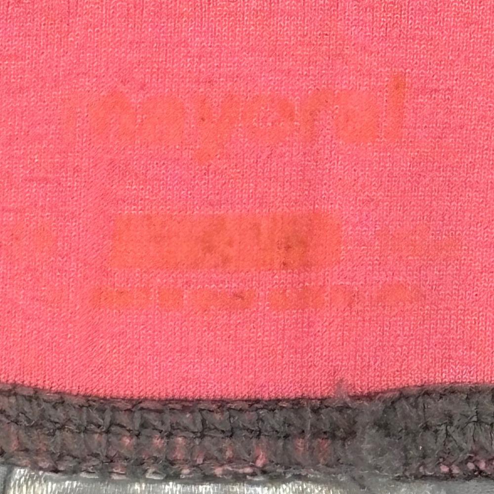 Mayoral Womens Gray Heather Pink Colorblock Athletic Leggings Space Dye Pants - Picture 3 of 8